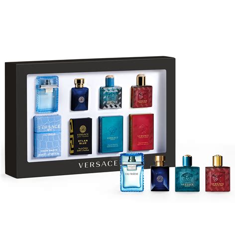 versace mini cologne set.